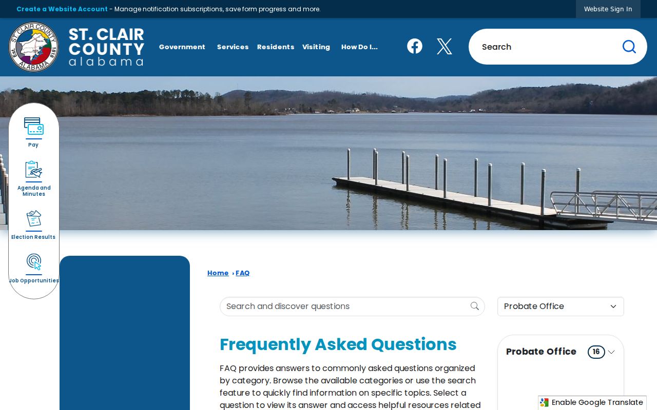St. Clair County Circuit Clerk and Probate Office service distinction